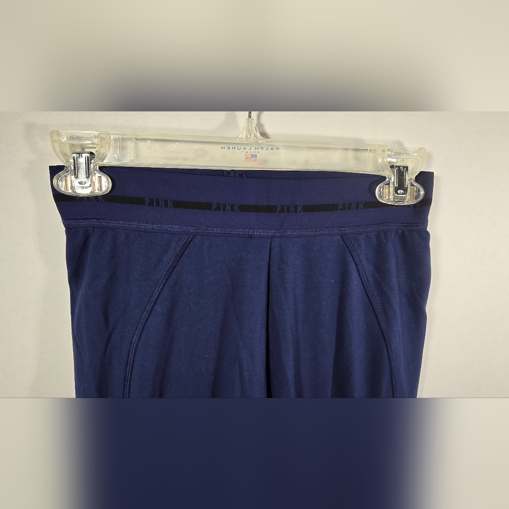 Victoria’s Secret PINK Active Leggings Women's Small Regular Navy Blue NWOT - Picture 2 of 10